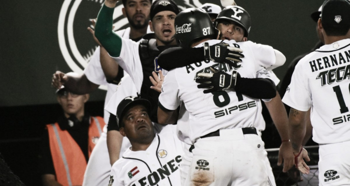 Sosa anotó la carrera definitoria del juego | Foto: Cortesía Leones de Yucatán