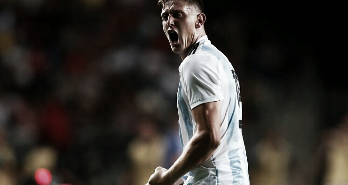 El mundo futbolístico comienza a posar sus ojos en el goleador. Foto: AFA.
