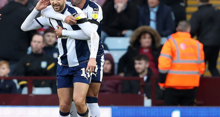 Jay Rodriguez celebrating Via @WBAFC twitter