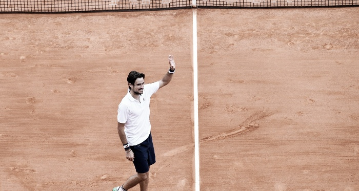 Guido Pella ganó su sexto partido en fila en polvo de ladrillo. Foto ATP