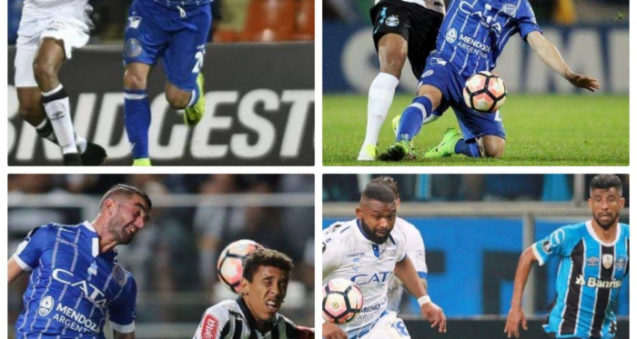 Atlético Minero y Gremio fueron los rivales brasileños de Godoy Cruz. Fotos: montaje de Vavel.