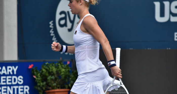  Siegemund made tournament history on Wednesday/Photo: John Lupo/VAVEL USA