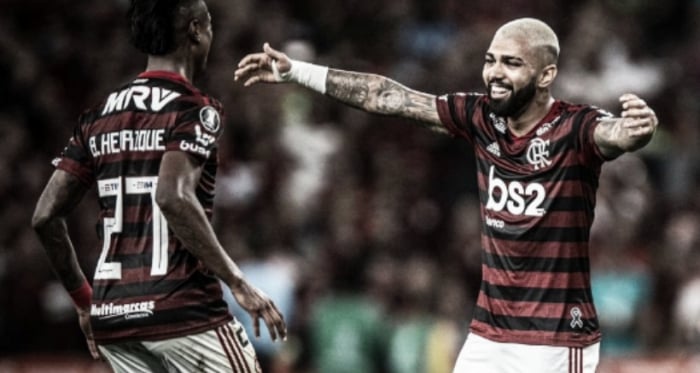 Que dupla! Gabigol comenta boa fase de Bruno Henrique: "Muito feliz por ele"