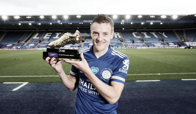 Vardy se lleva la Bota de Oro de la Premier