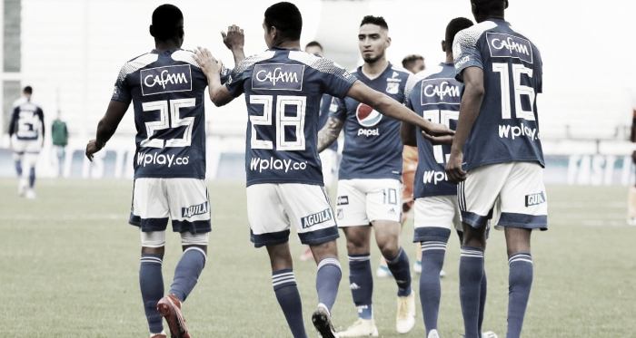 Estadísticas del debut con victoria de Millonarios ante Envigado 