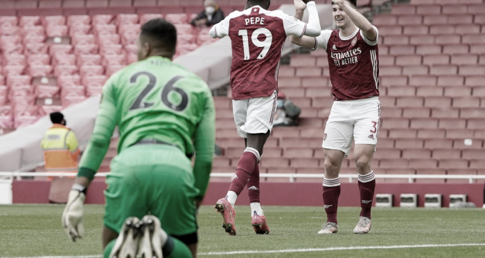 Arsenal vence Brighton, mas termina temporada sem vaga em competições europeias