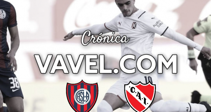 Independiente empató 1 a 1 con San Lorenzo en su debut en la Liga Profesional