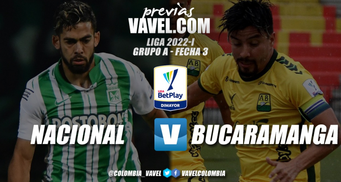 Atlético Nacional vs. Atlético Bucaramanga: duelo decisivo para seguir en la pelea por el Grupo A