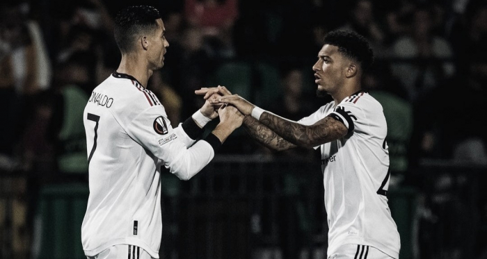 Cristiano Ronaldo desencanta, Manchester United se impõe e vence Sheriff na Liga Europa