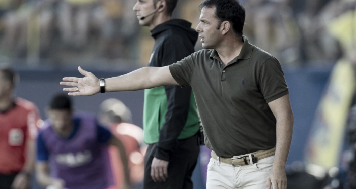 Javier Calleja: "Ha sido un partido muy igualado"