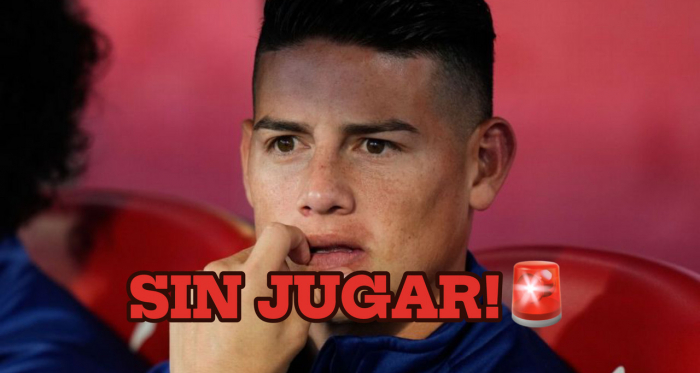 ¿Por qué no vemos jugar a James Rodríguez?