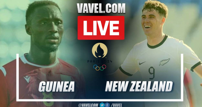 Highlights and Best Moments, Guinea 1-2 New
Zealand in Soccer Match in Olympic Games