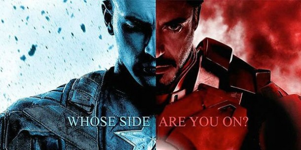 Captain America vs Iron Man. image source "cdn.wegotthiscovered.com"