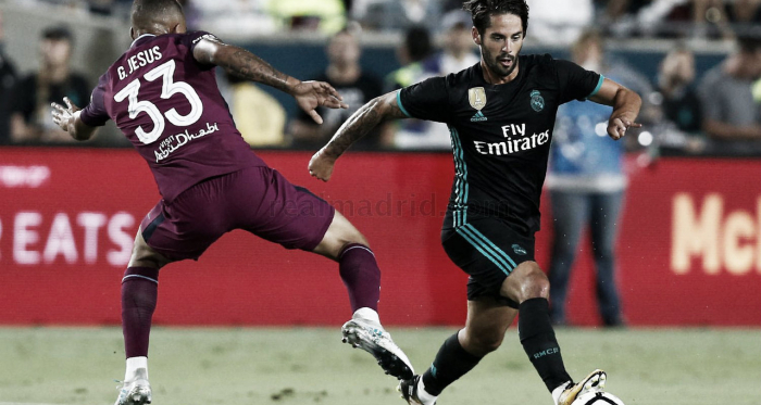 Isco en un partido de la última ICP en verano 2018 / Foto: Real Madrid