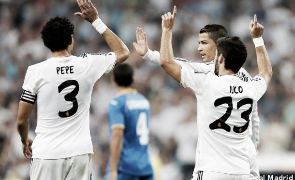 El Real Madrid viste de victoria los errores del Getafe