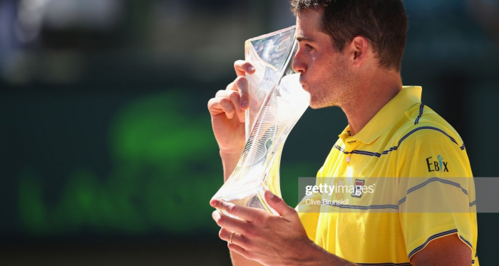 Defending champion John Isner will not have it easy in Miami (Photo: Clive Brunskill/Getty Images)