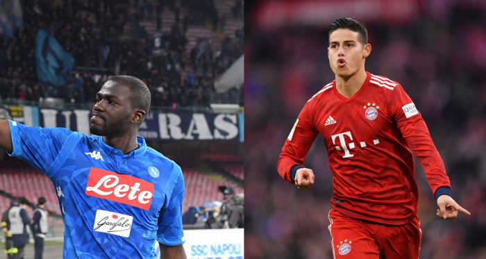 Foto: Twitter @SSCNapoli - @FCBayern