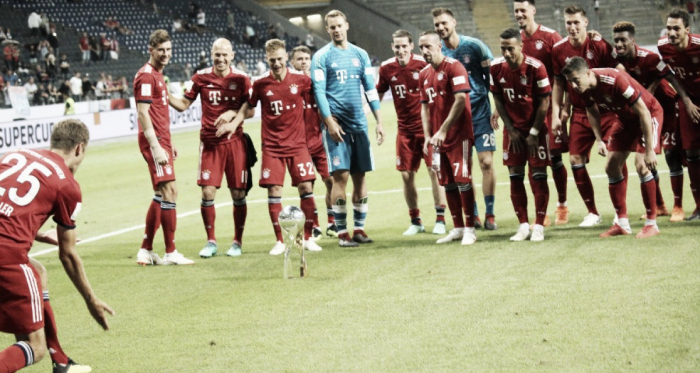 Sin sobresaltos, el Bayern se corono en la Supercopa. Foto:@FCBayern