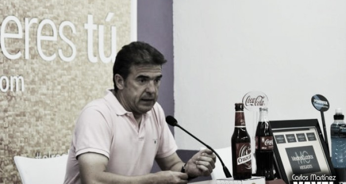 Gonzalo Arconada: "Nuestro objetivo es siempre sacar el máximo rendimiento de nuestros futbolistas"
