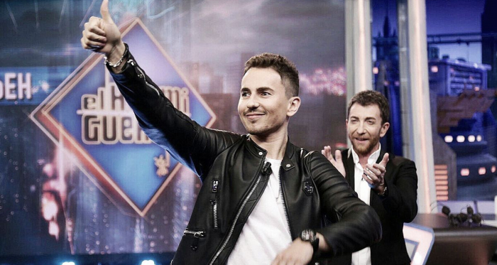 Jorge Lorenzo en programa de Antena3 "El Hormiguero" | Twitter Jorge Lorenzo