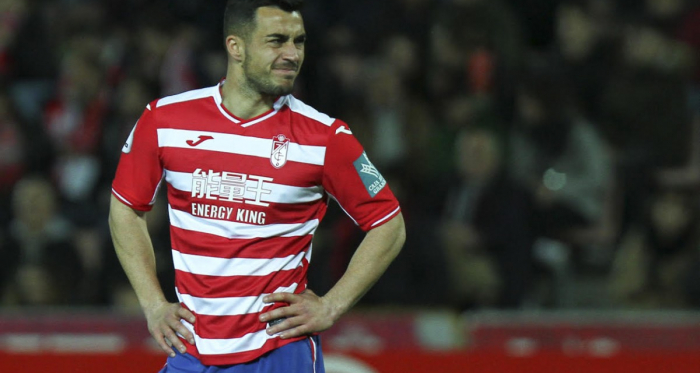 Joselu se marcha del Granada CF tras militar en él una temporada | Foto: Antonio L. Juárez