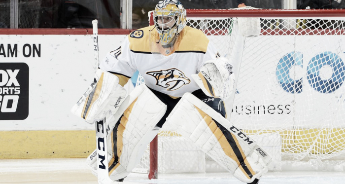 Juuse Saros, importante pilar para los Predators del futuro (NHL.com)