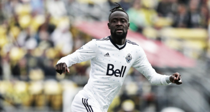 Kei Kamara in action against Columbus Crew SC. | Photo: mlssoccer.com