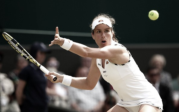 Konta mantiene vivas las esperanzas locales en Wimbledon