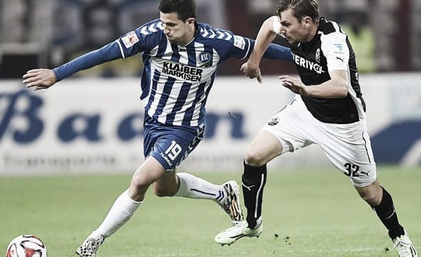 Karlsruher SC 1-1 SV Sandhausen: Stiefler cancels out Manuel Torres&#039; opener