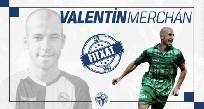 Valentín Merchán, nuevo refuerzo arlequinado | Fotomontaje: CE Sabadell