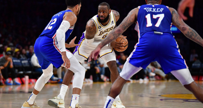 Highlights: Los Angeles Lakers 94-138 Philadelphia 76ers in 2023 NBA