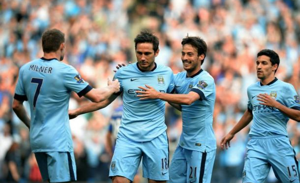 Manchester City 1 - 1 Chelsea: Late Lampard strike resuscitates City title hopes