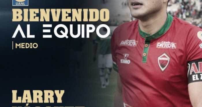 El volante central llega a Tigres como parte del convenio entre Patriotas y los mexicanos. | Foto: Tigres UANL
