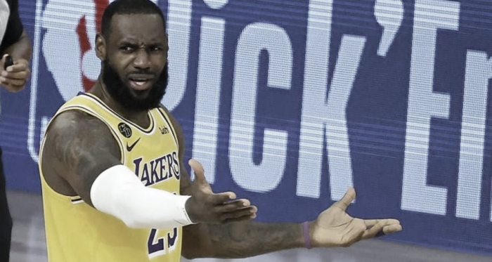 LeBron desdenha de Trump: "Não poderíamos nos importar menos"