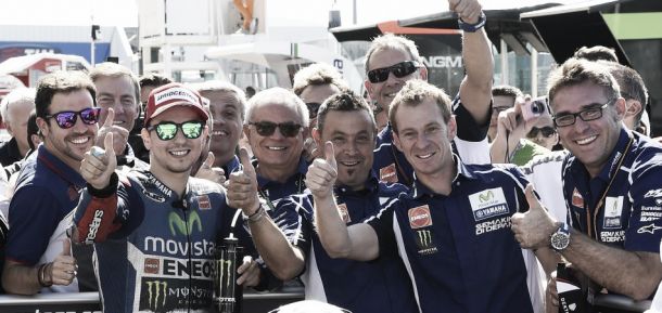 Jorge Lorenzo: &quot;Ha sido una carrera muy dura&quot;