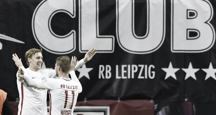 Timo Werner guía al Leipzig hacía el coliderato