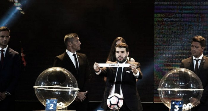 Sorteo de la Copa Libertadores. Foto: Página oficial de Estudiantes de la Plata.