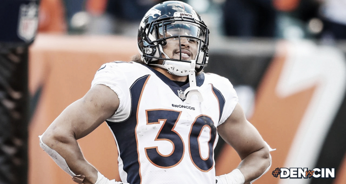 Phillip Lindsay fue imparable para los Bengals (Imagen: Broncos.com)