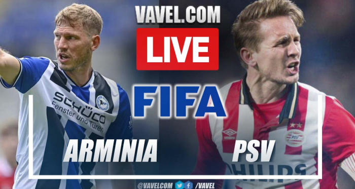 Summary and highlights of Arminia Bielefeld 4-0 PSV in Friendly Match