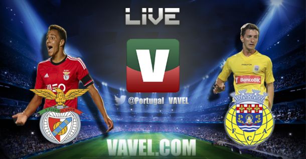 Resultado Benfica - Arouca en la Liga Portuguesa 2013 (2-2)