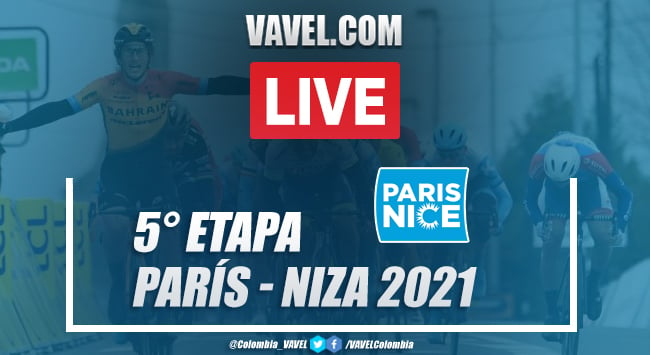 Resumen etapa 5 París - Niza 2021 entre Vienne y Bollène