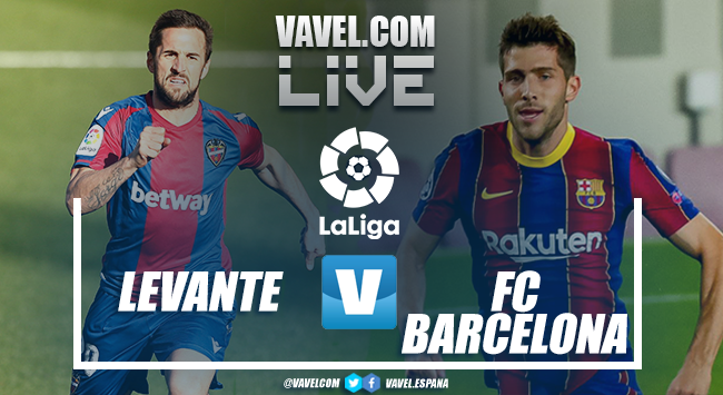 Resumen Levante UD 3-3 FC Barcelona La Liga 2021 