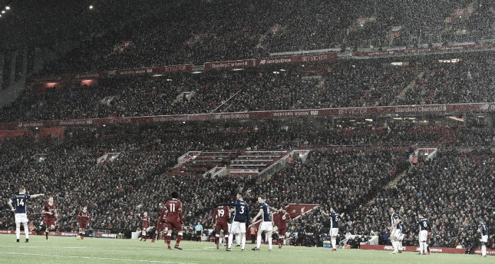 Empate sin goles en Anfield