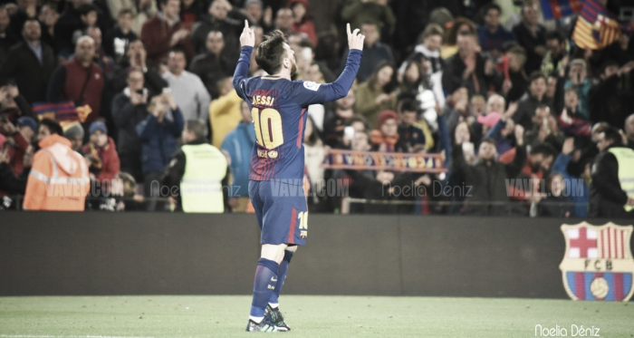 Messi, los tiros de falta directa y una magia de 10 años