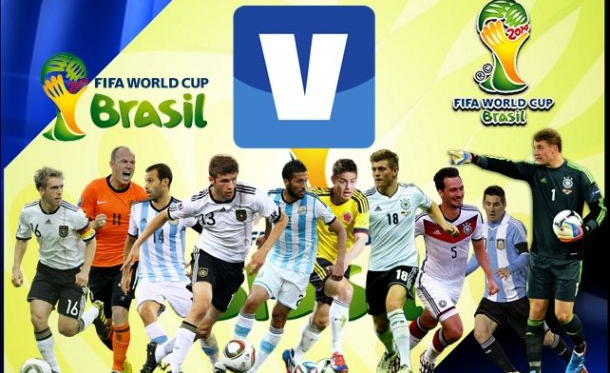 O onze ideal do Mundial 2014