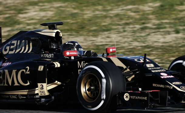 Romain Grosjean continua a mostrar a boa forma da Lotus (Foto: Lotus F1 Team)