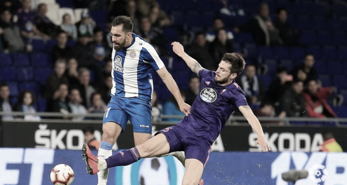 Borja Iglesias no estuvo acertado de cara a portería / Foto: Liga Santander