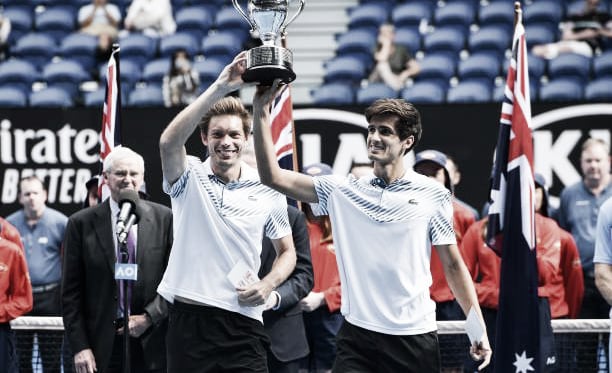 Herbert y Mahut completan el Grand Slam con su primer triunfo en Melbourne