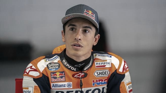 Marc Márquez: "Necesitaba
correr y pilotar, nada de competición"