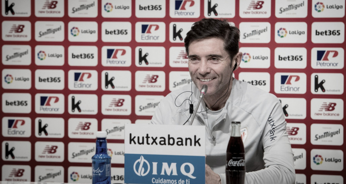 Marcelino: "Nos centramos en ganar mañana"